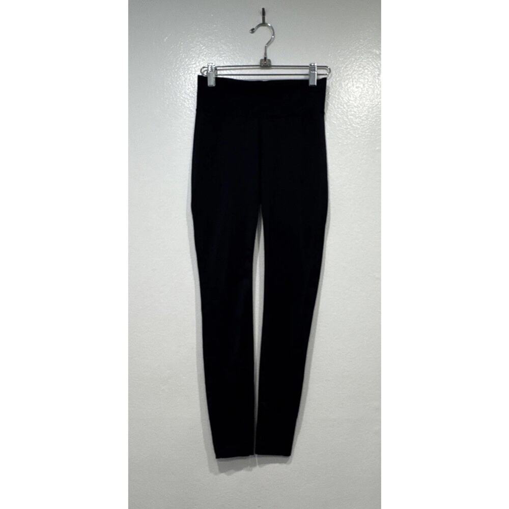 Y/OSEMITE James Perse Navy Blue Leggings Mid Rise Women’s Size 1 Gym‎ Yoga READ
